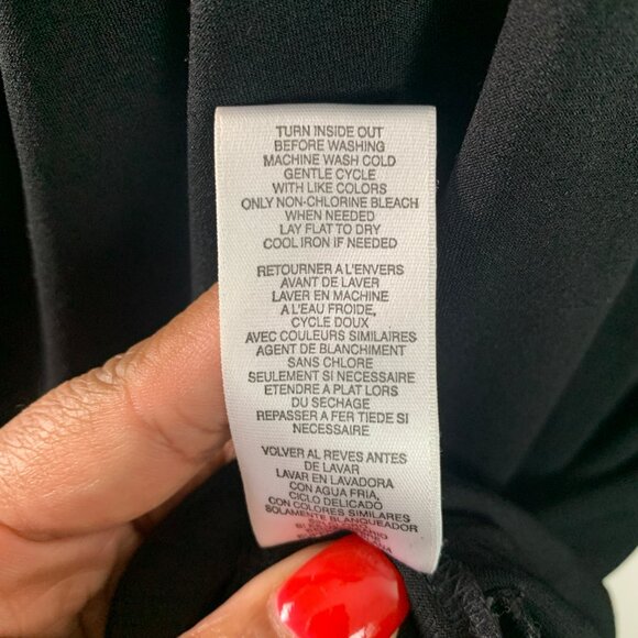 🟣🟣🟣 MICHAEL KORS Women's Size Small Petite Puff Sleeve Studded Tunic Dress - Picture 8 of 9